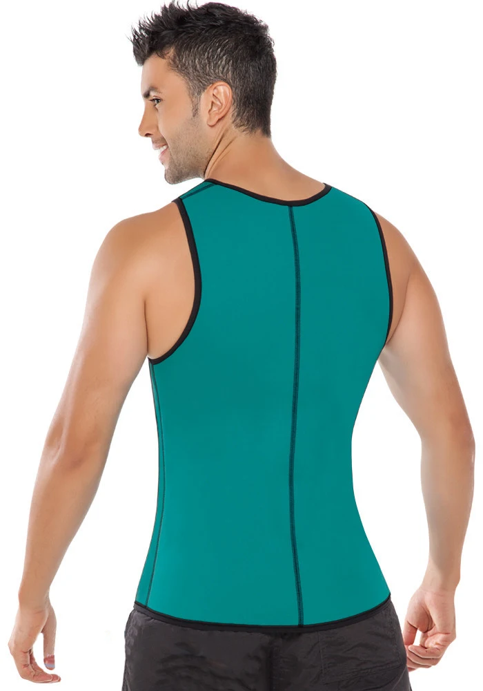 Men Neoprene Sauna Vest Ultra Sweating Body Shaper Gym Tank Top for Weight Loss