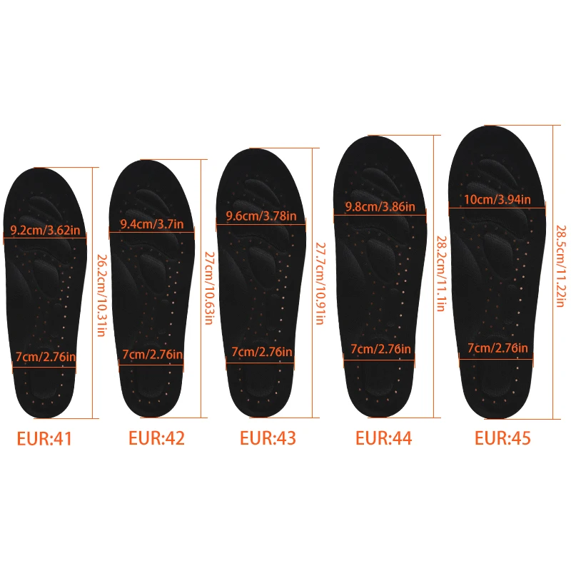 Elino ортопедические стельки плоские ноги Arch Поддержка подошвенного фасцита колодки для обуви спортивная стелька дышащий ортопедический коврик