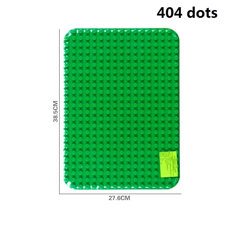  32-512 Hole Big Dot Track Baseplate Building Blocks Accessories DIY Toys Children Gift Compatible D - 32950275837