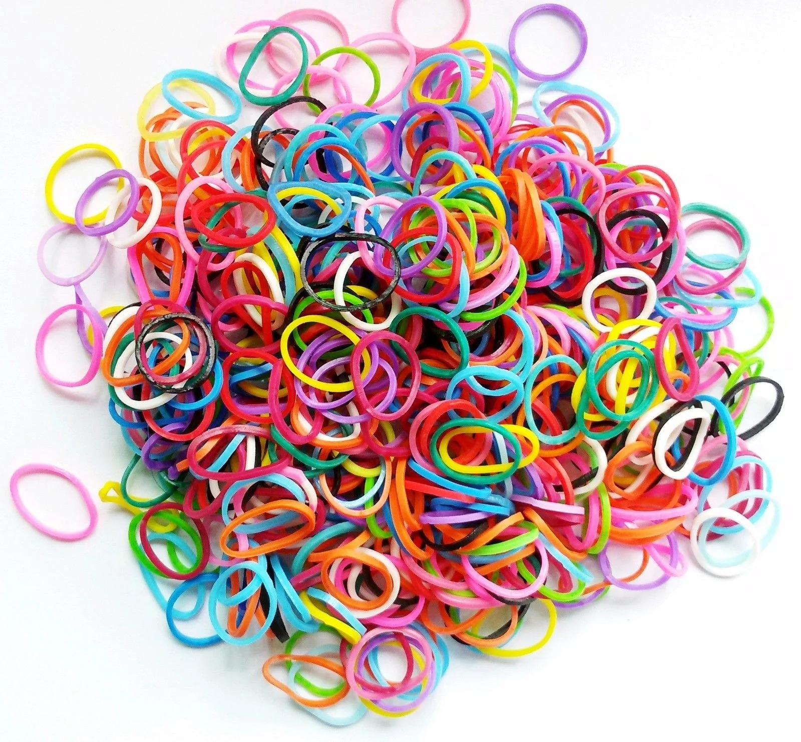 100pcs bag Mixed Colorful Rubber Bands Girls font b Pet b font Dog DIY Hair Bows