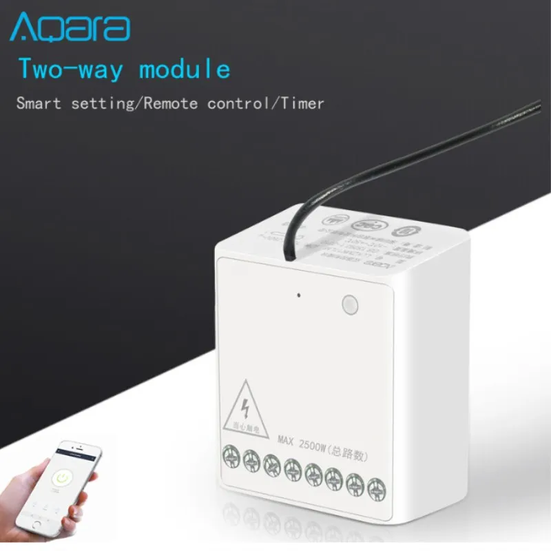 Aqara Two-way Module Smart Setting Timer APP Control One Control Multiple Device For Mijia APP & Home Kit Control Module
