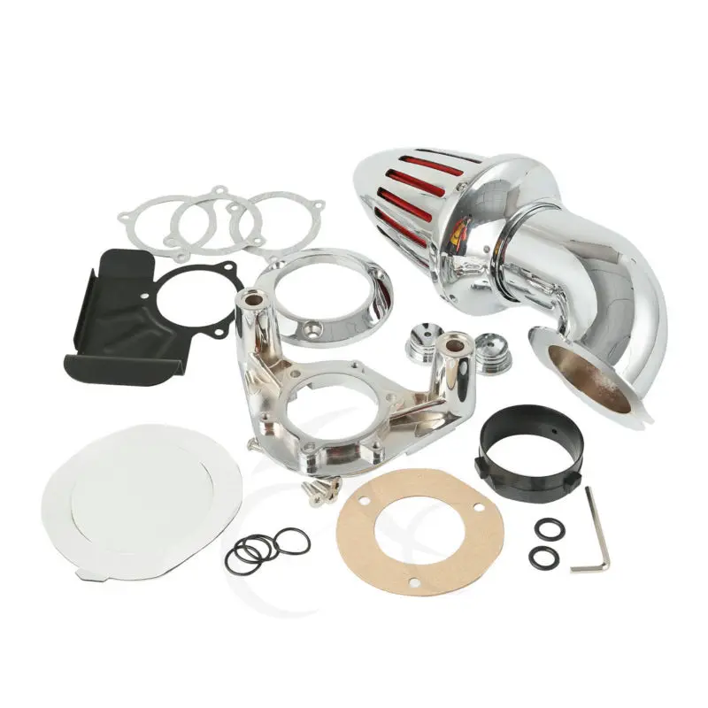 TCMT Motorcycle Air Cleaner Kits Intake Filter For Harley Touring Electra Road Glide FLTR FLHT 2008-2012 TCMT Motorcycle Air Cleaner Kits Intake Filter For Harley Touring Electra Road Glide FLTR FLHT 2008-2012