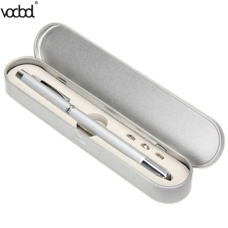 

4in1 Multifunction Ballpoint Pen Laser Pointer LED Flashlight Pen Lamp Retractable Red Laser Canetas Office School Supplies new