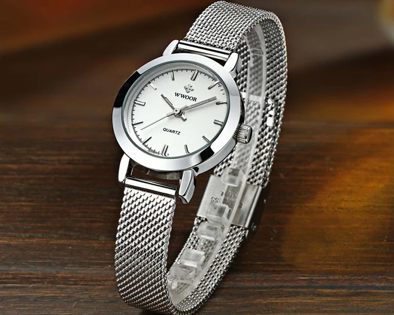 Gold Watch Women 2019 Top Luxury Brand WWOOR Stainless Steel Watches Women Fashion Bracelet Wristwatch Clock Reloj Mujer 2019 (13)