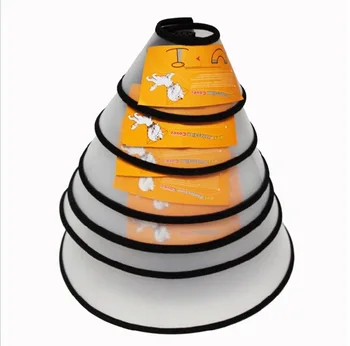 

Collar pet dog anti biting muzzles operation beauty protection headgear cat funnel cover anti bite lick safety neck protective