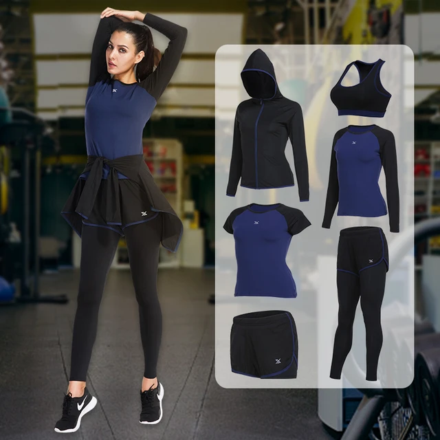 Best Price Vansydical autumn winter Running Training set  Quick Dry Gym Clothes Sportswear Brand Fitness Yoga Sets Women's Sports Suits