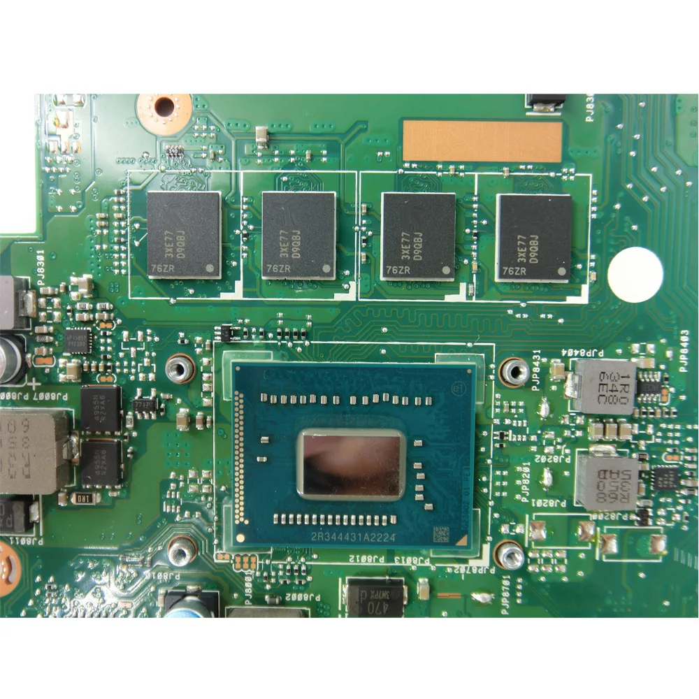 Ideal  X502CA Motherboard with I5-3317 CPU 4GB memory Mainboard For ASUS X502CA X502C F502CA X402C F402CA 