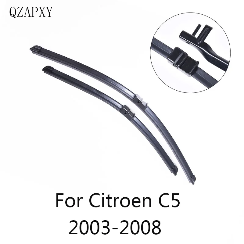 Автомобильные щетки стеклоочистителя QZAPXY для Citroen C5 2" и 19" 2003 2004 2005 2006 2007 2008 автомобильные аксессуары Стеклоочистители