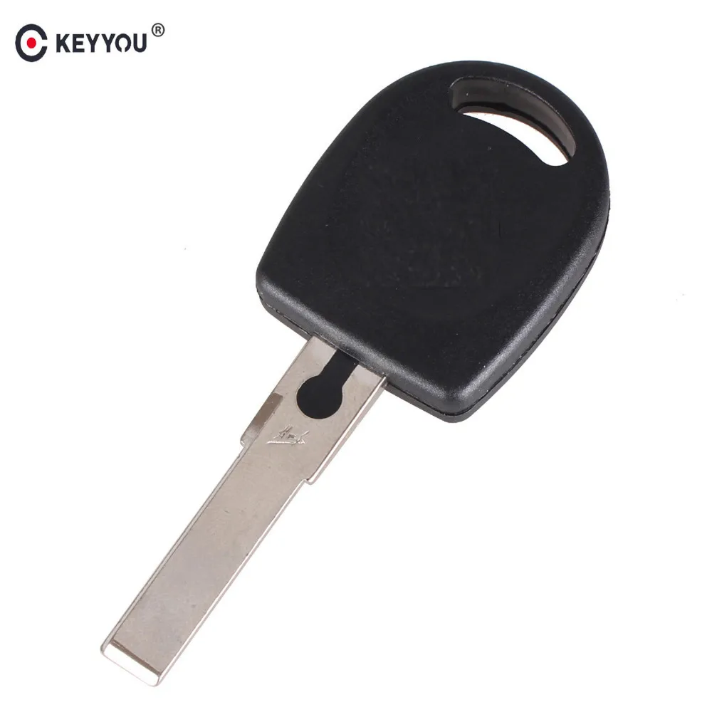 

KEYYOU Remote Key Shell For Volkswagen VW B5 Passat Golf Phaeton Rabbit GTI Beetle Cabriolet Polo Bora HU66 Blade Car Key Case