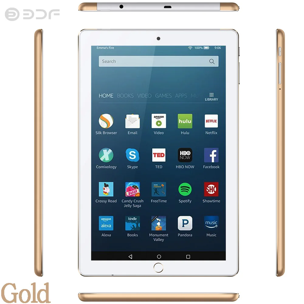 online 10.1 Polegada Android 7.0g LTE Mobile Phone Call Sim Card 4 3g Tablet Pc 2 gb de RAM E gb Rom Octa Núcleo 8Mp 32 Câmera