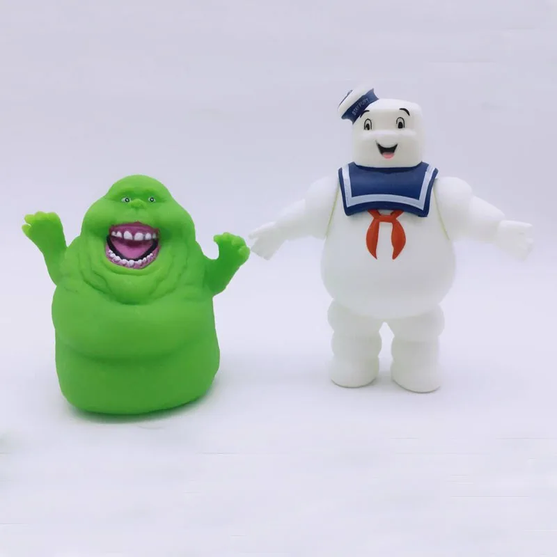 14cm Vintage Ghostbusters 3 Stay Puft Marshmallow Man Slimer Sailor