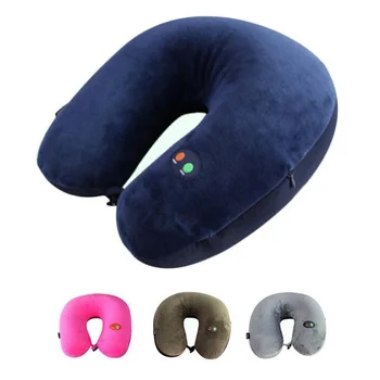 

Innovative USB - Power massage neck U Shape Travel Pillow for Airplane Pillows for Sleep Home Textile travesseiro almohada