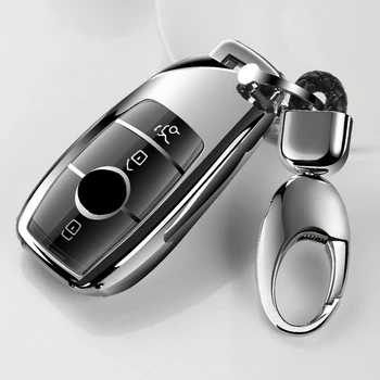 

Free Shipping Car Accessories Soft TPU Case Shell For Mercedes Benz 2017 E Class W213 Car-Styling Protective Shell Car Key Cover
