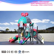 Высококачественная пластиковая детская игровая площадка