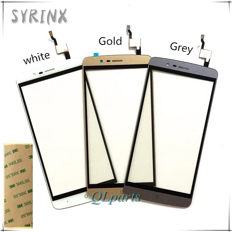 

Syrinx With 3m Tape Touch Screen Digitizer For Elephone P8000 Front Glass Sensor Panel Digitizer Repair white/gray/gold Touchpad