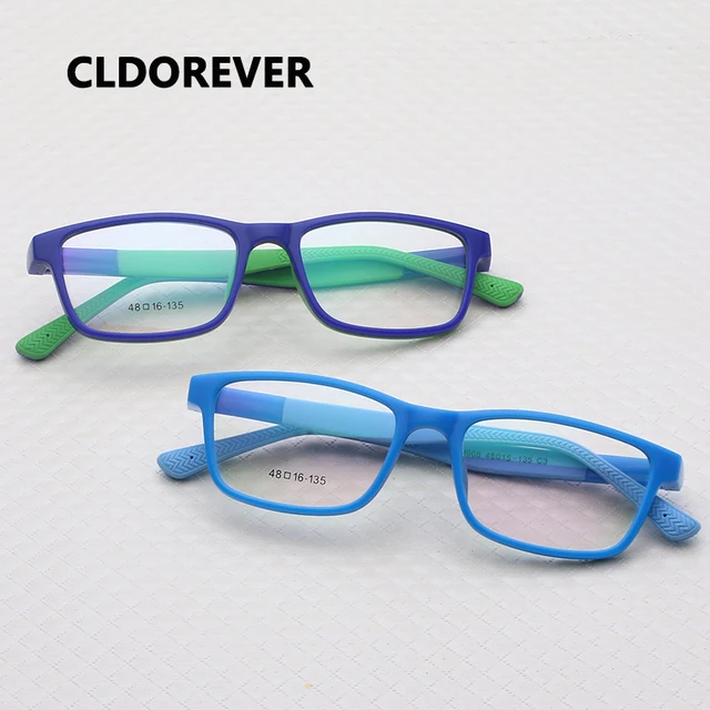 Buy Fashion TR90 Silicone Children Optical Glasses