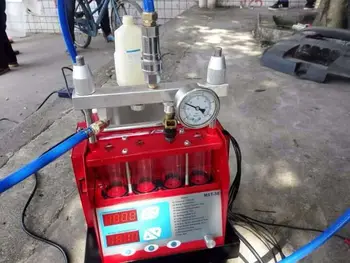 

MST-30 Ultrasonic Cleaning Machine Dismantle the Carbide of Injector 4 jars cylinders ultrasonic injector cleaning machine