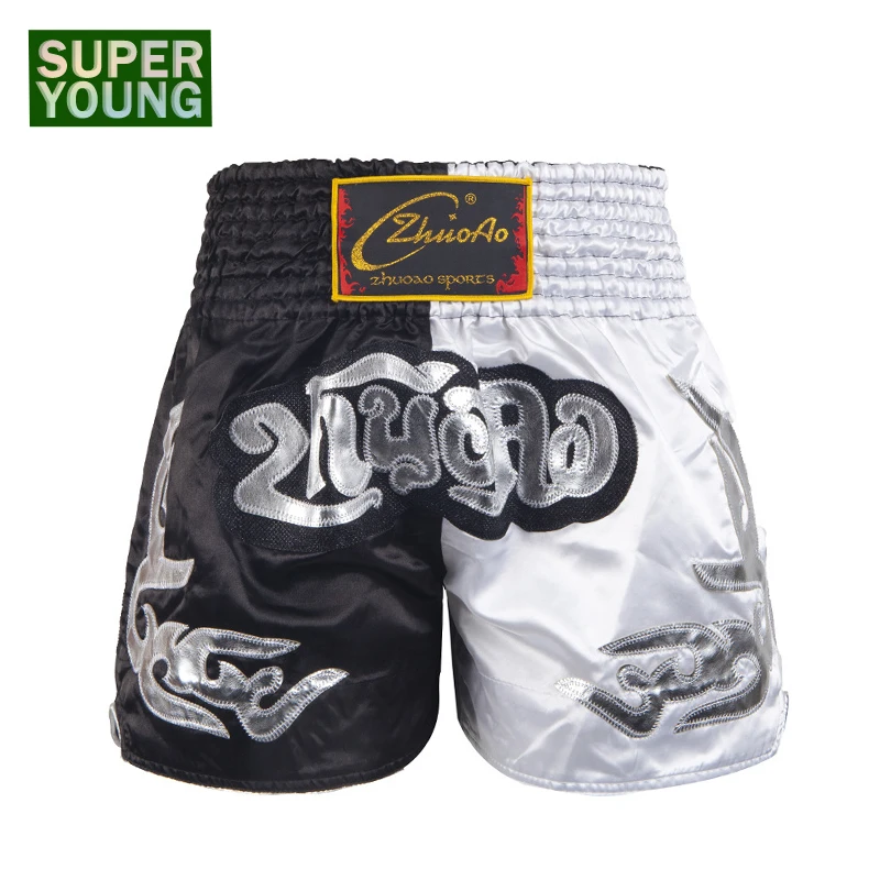 

Men Boys Kick Boxing Fight Grappling Trunks Children Training Mma Muay Thai Shorts Kids Kickboxing Fitness Gym Sportswear Pants