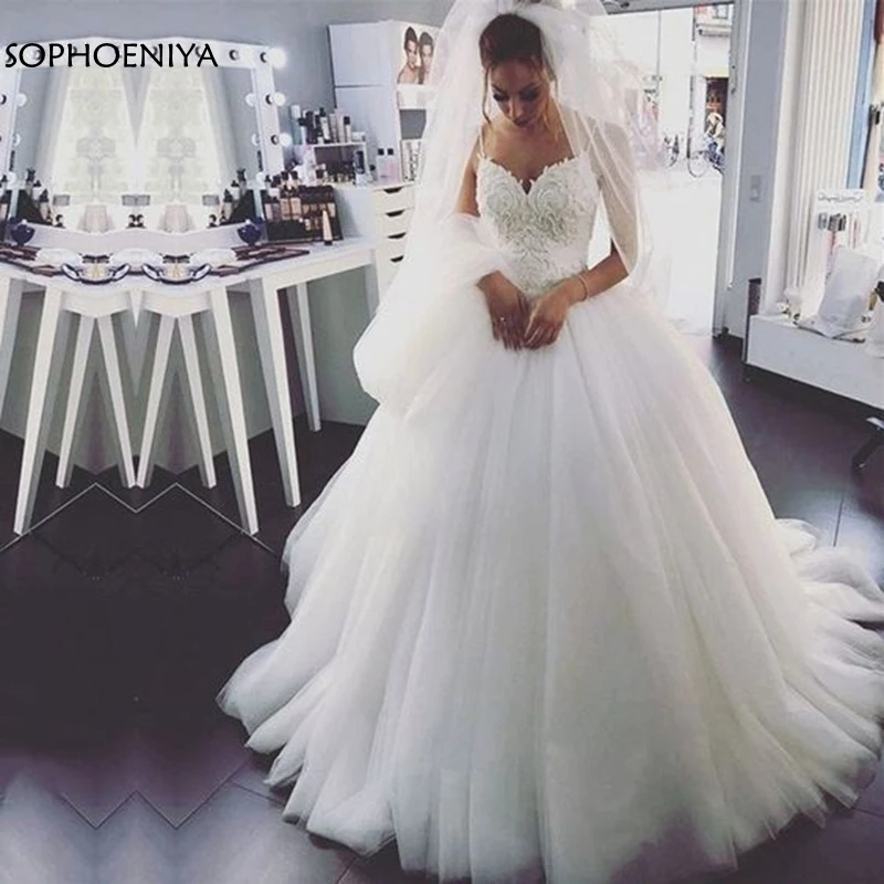 Spaghetti-Straps-Ball-Gown-Wedding-Dresses-with-Lace-Bodice-Corset-Bridal-Dresses.jpg_640x640