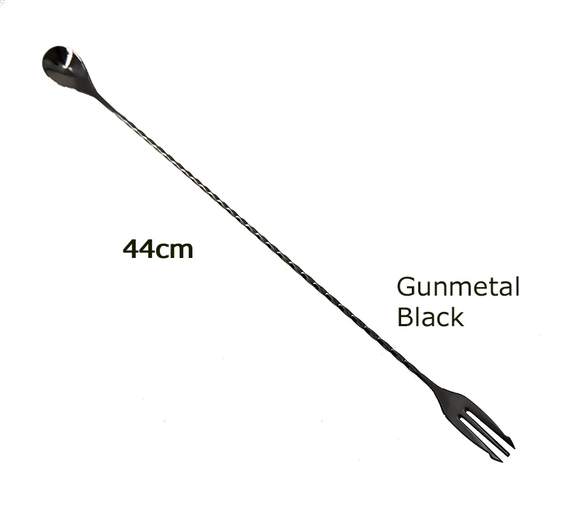 Ложка барная витая из нержавеющей стали 44 см (17 3 дюйма) 1 шт.|cocktail mixing spoon|bar spoonmixing