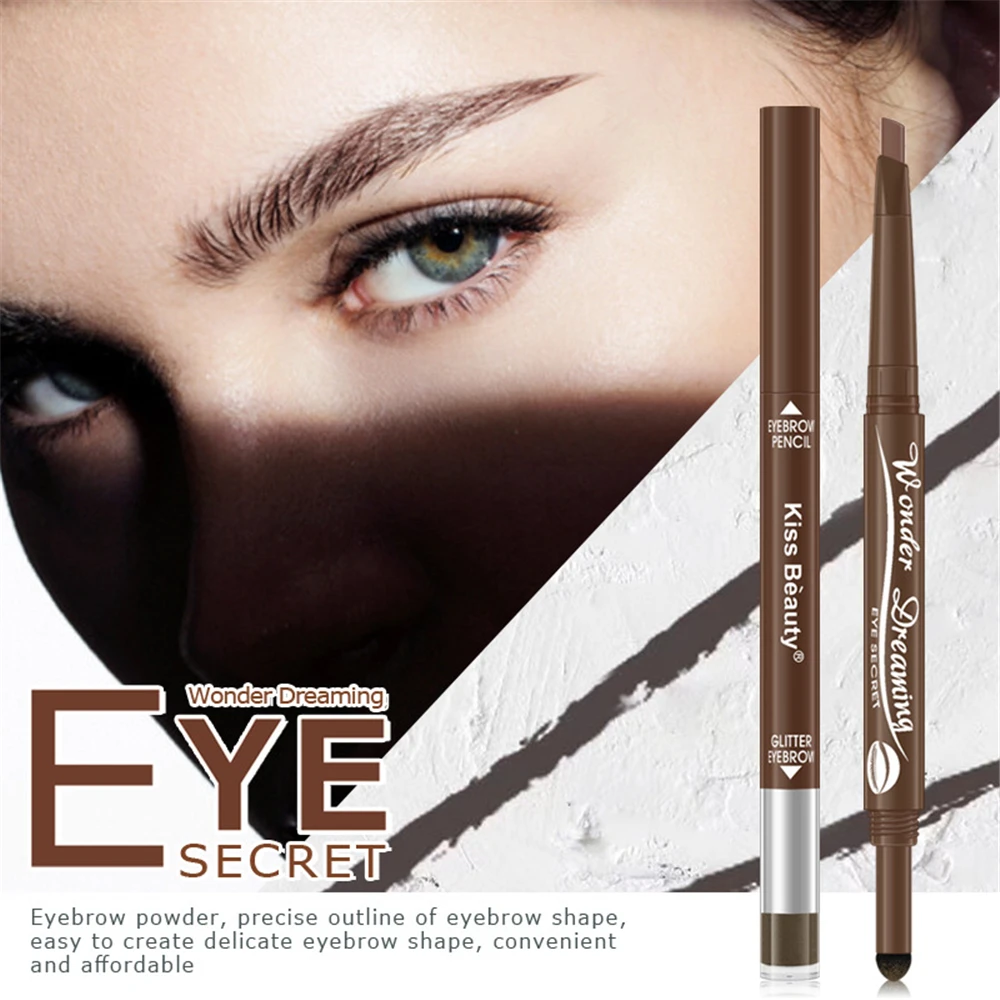 

4 colors Eye Brow Tint Cosmetics Natural Long Lasting Paint Tattoo Eyebrow Waterproof Black Brown Eyebrow Pencil Makeup Set