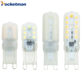 

G9 LED 5W 7W Dimmable AC 220V 230V 240V G9 lamp Led bulb SMD2835 light Replace 30/50W halogen lamp Lampada Chandelier