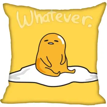 

Custom Gudetama Square Pillowcase Custom Zippered Pillow Cover Case 40x40,45x45cm(One Side)