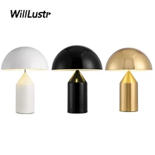 Грибная настольная лампа для спальни прикроватный диван боковой светильник для ресторана отеля офиса прием современный дизайн Настольный декоративный светильник ing