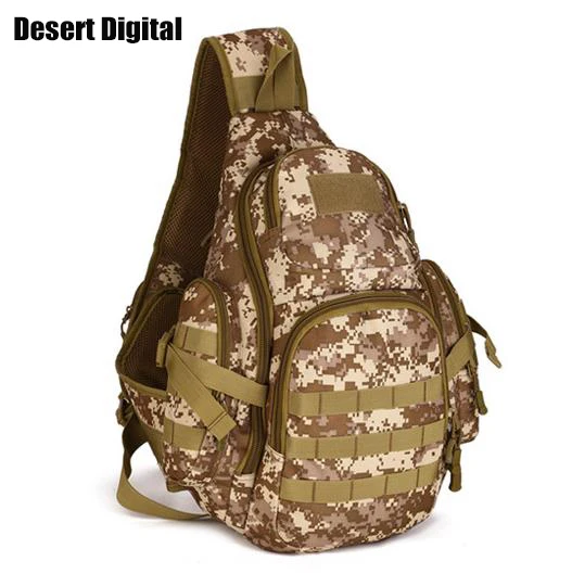 20-35L тактическая сумка-слинг, Водонепроницаемая спортивная сумка на плечо, тактические военные рюкзаки, рюкзаки для кемпинга, походов на открытом воздухе, Мужская нагрудная сумка - Цвет: Desert Digital