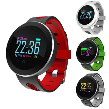 

Waterproof Samrt Watch For IOS bluetooth Call Reminder Control phone Music Pedometer Sport Bracelet Round Smartwatch For Android