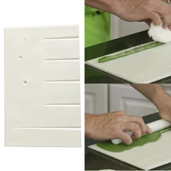 

1pcs Fondant Cake Mold Decorating Sugarcraft Gum Paste Tools Flower Stem Shape Board Sugarcraft Tool Baking Cocina Home