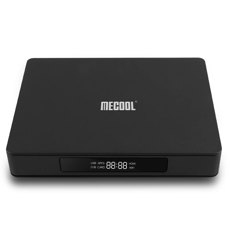 Mecool K6 DVB S2-T2-C Smart tv Box USB 3,0 Поддержка 2,4G 5G wifi 100 Мбит/с 4K VP9 2 Гб ram+ 16 Гб rom медиаплеер