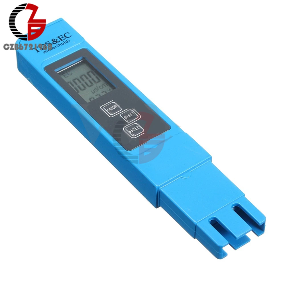 Цифровой TDS EC метр ручка 3 в 1 проводимость температура тестер детектор тестер термометр для Аквариума Бассейн гидропоники воды