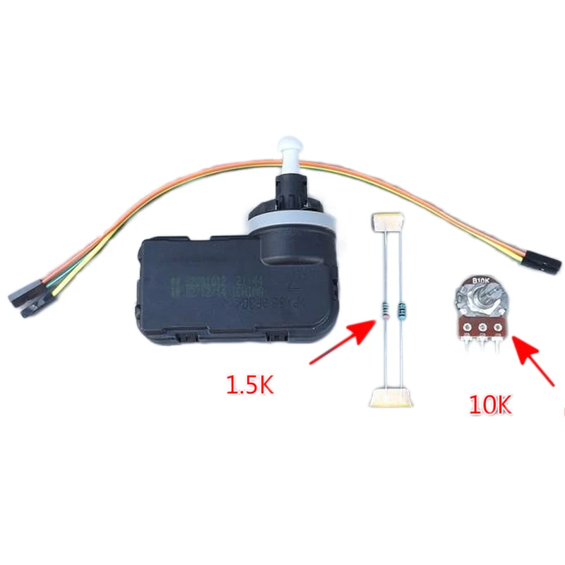 DC 12 В авто регулировка фар двигатель Линейный сервопривод мотор-редуктор линейный привод для деталей двигателя аксессуары