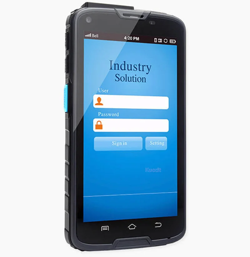 Kcosit K5S портативный терминал QR 1D 2D лазерный сканер штрих кода Android 7 1 UHF RFID сборщик