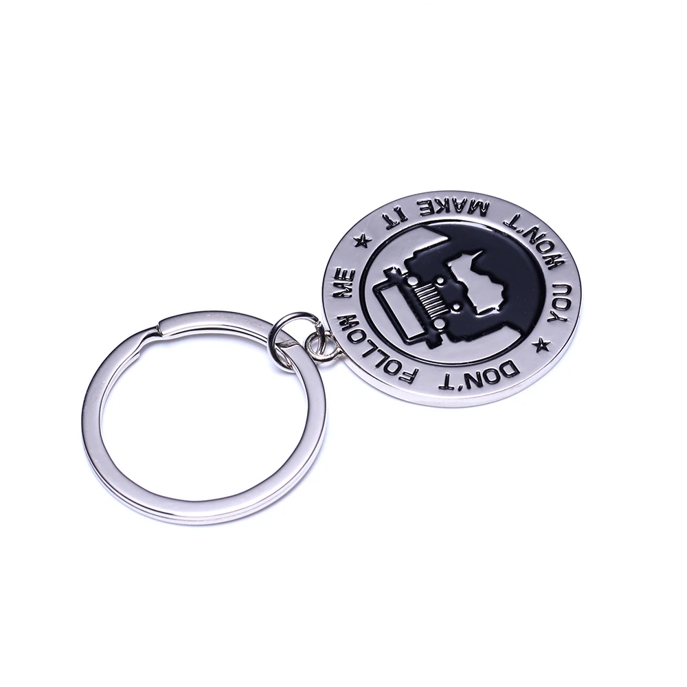 Armsky GlossyKey Chain для любителей джипа-брелоки для джипа "не следуйте за мной, вы не сделаете его" Отличный подарок для владельца джипа