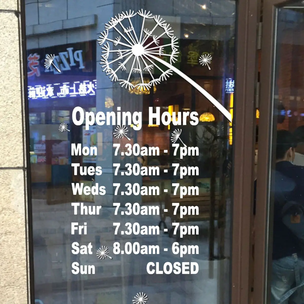 Market opening hours