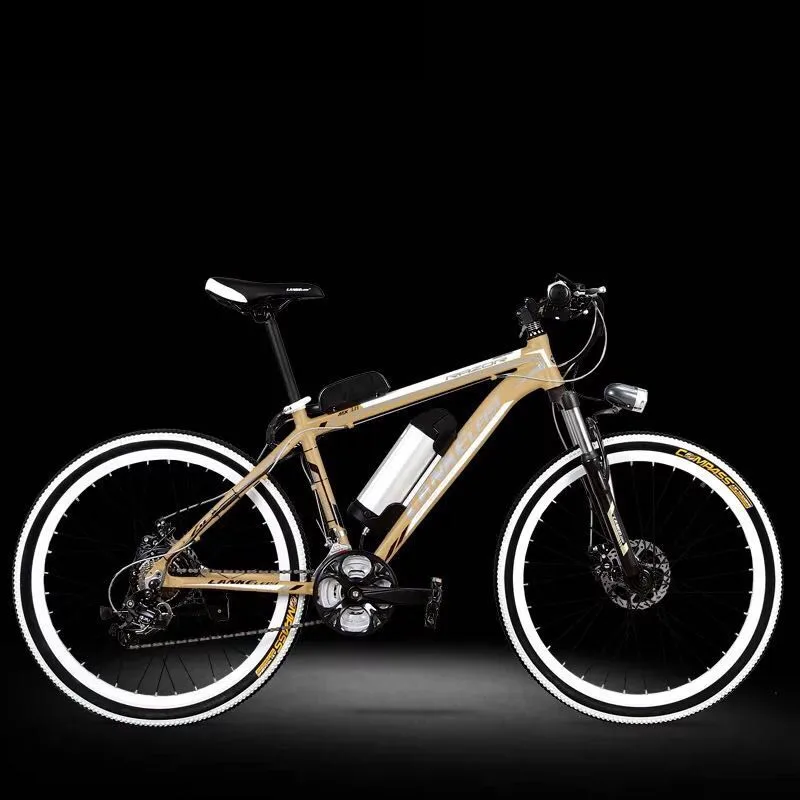 Excellent LANKELEISI electric bicycle 26 inch 36/48V Aluminum Alloy lithium electric bike adult mountain bike 1