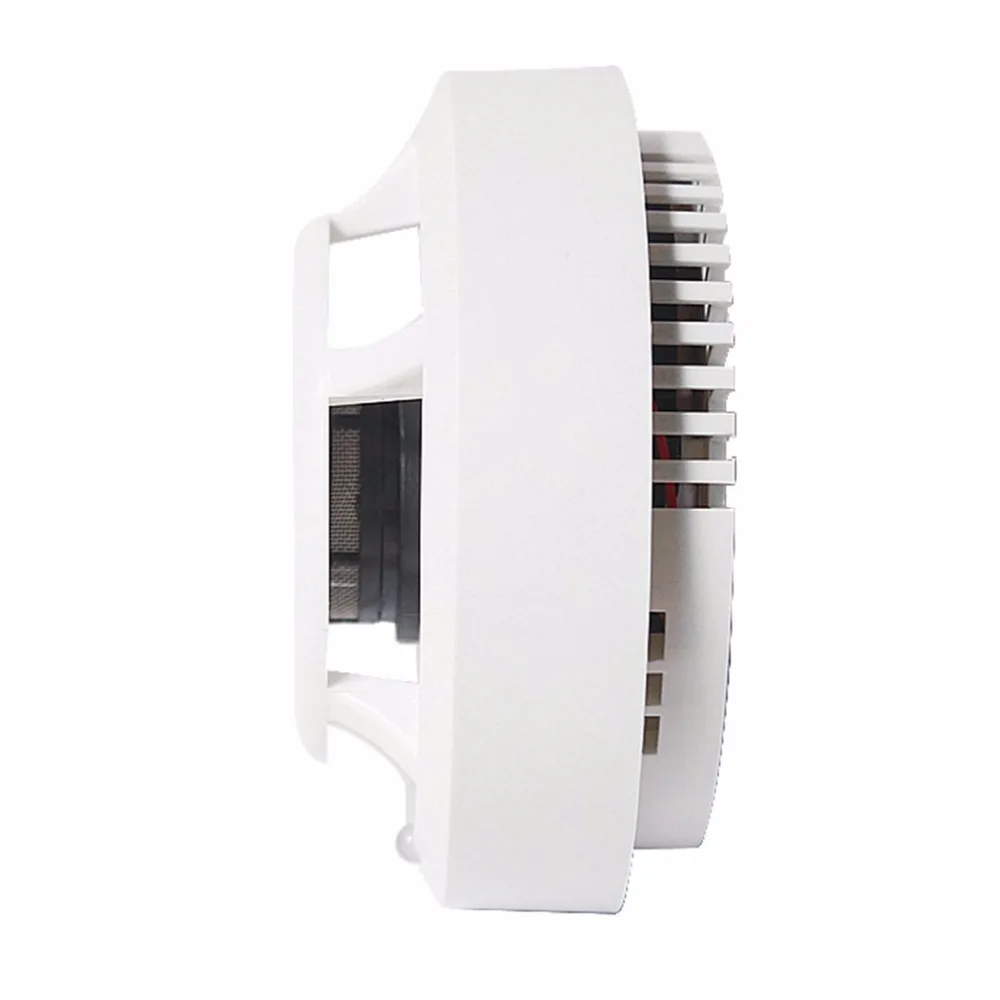LESHP фотоэлектрический детектор дыма для всех GSM домашней системы охранной сигнализации Пожарная Защитная батарея питание тестер сигнализации