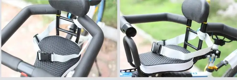 MTB детское сиденье переднее Велосипедное детское сиденье электрическое автомобильное переднее детское сиденье полная окружность Быстроразъемное