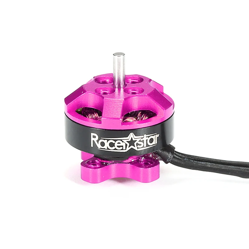 Высокое качество Racerstar Racing Edition 1103 BR1103B 8000KV 10000KV 1-3S бесщеточный мотор розовый для 50 80 100 Мини-Рама для радиоуправляемых игрушек