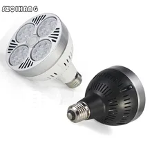 Светодиодный PAR30 лампы 24 Вт 35 Вт 40 Вт светодиодный Трек световой поток лампы PAR30 E27 COB лампа ксеноновая Osram СВЕТОДИОДНЫЙ теплое белое пятно лампы 85-265 v/переменного тока