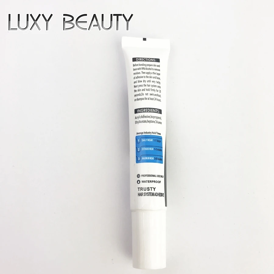 Wig Hair Soft Bond For Poly and Lace Systems Hair Adhesives Hair Glue Holding 20ml For Hair Extensions