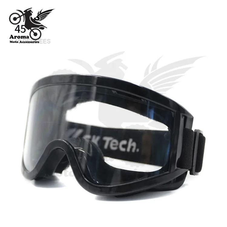 Windproof motocross clear lens motorbike glasses Ski Goggles bicycle