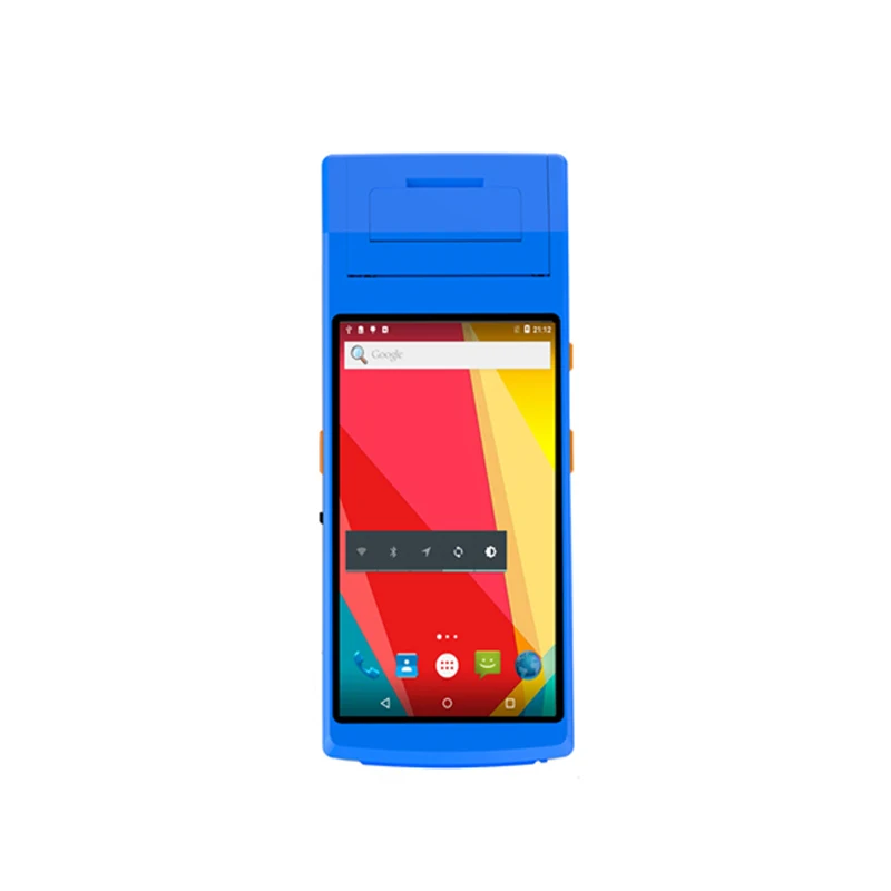 Новый портативный Smart 4G мобильный Android Bluetooth POS с термопринтером NFC|Принтеры| |