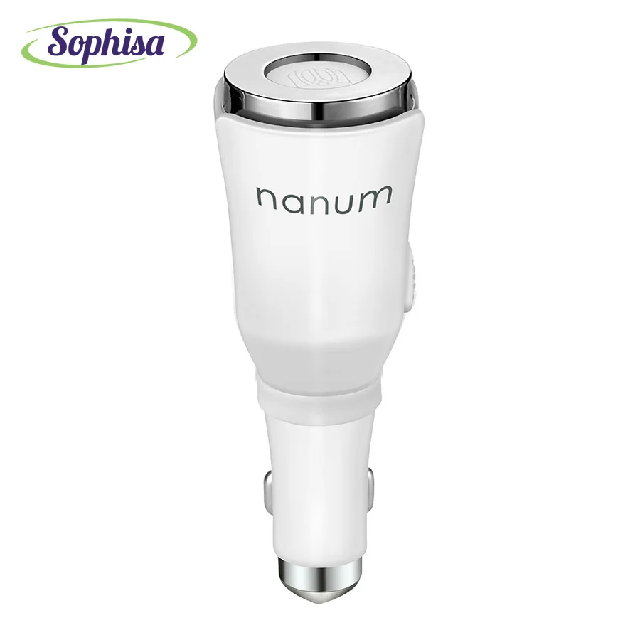 

Sophisa 2018 new Dual Power USB Car Charger Aroma Diffuser Aromatherapy Mat Diffuser Ceramic chip mini supplies Business gift