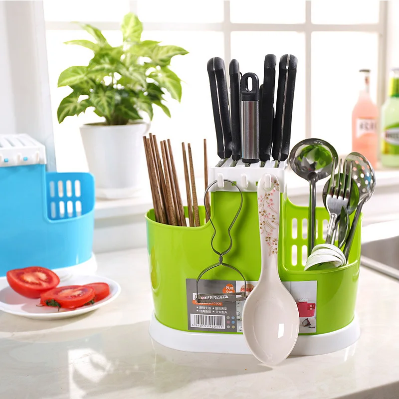

Multifuction Sponge Kitchen Box Draining Rack Dish Self Draining Sink Storage Rack Kitchen Organizer Stands Utensils Towel Rack