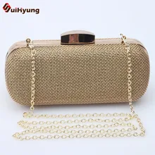 2016 New Fashion Women Handbag Metal Hollow Out Solid Day Clutch Party Evening Bag Shoulder Bag Purse Wedding Bride Small Clutch