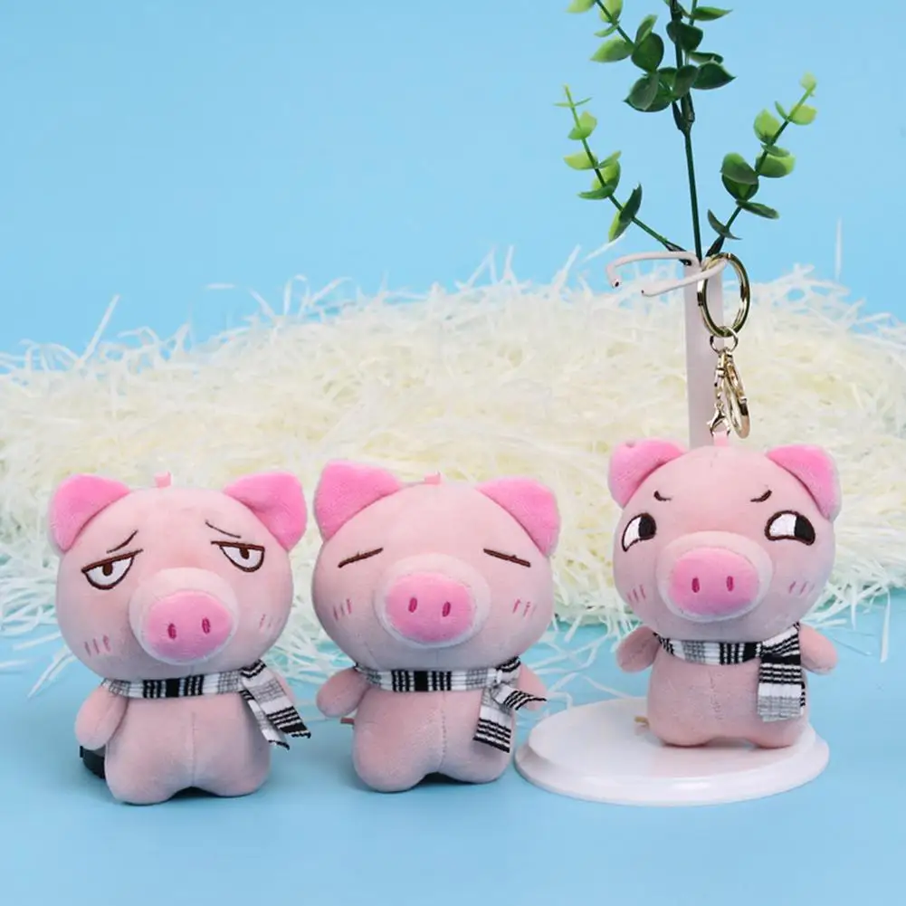 

Scented Cute Plush Pig Pendant Car Keychain Key Ring Bag Hanging Decor Gift hot