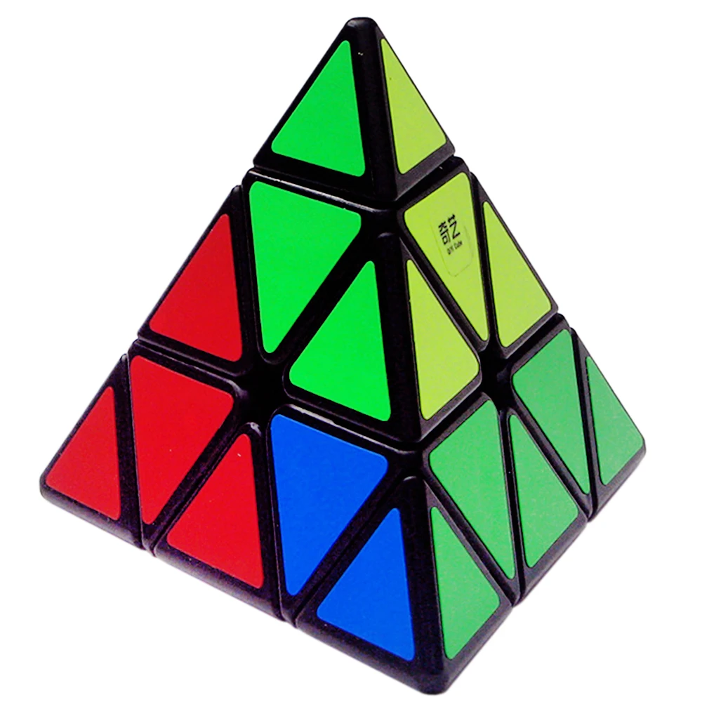 QiYi QiMing Triangle Magic Cubes 3*3*3 3 Layers Puzzle Magic Cube 3x3x3
